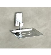 Star Soap Dish Stainless Steel Bathroom Commercial Hotel Spa Countertop Wall Mount Heavy-Duty Anti-Rust Waterproof Easy Clean Professional Grade Durable Single Compartment Rustproof Hygienic Starburst Design Space Saving Modern Luxury Elegant Sophisticate